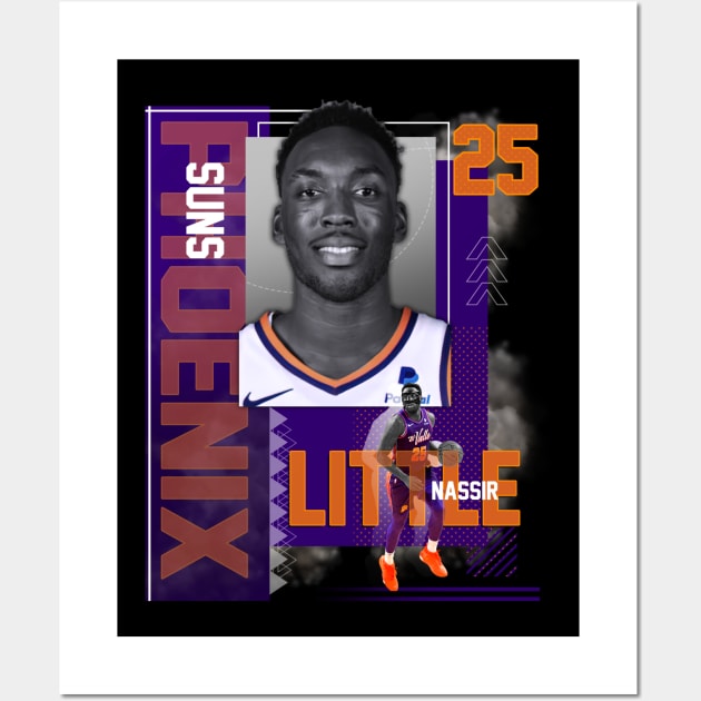 Phoenix Suns Nassir Little 25 Wall Art by today.i.am.sad